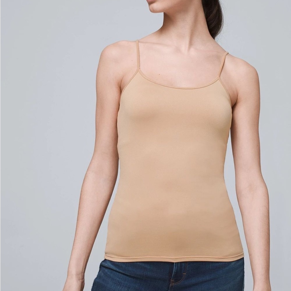 White House Black Market Tan Camisole Top